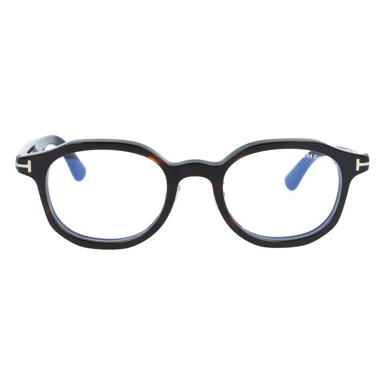 トムフォード メガネフレーム 伊達メガネ アジアンフィット（フルフィット） 調整可能ノーズパッド（クリングス） TOM FORD FT6007-D-B 052 50サイズ （TF6007DB 052 50） クラウンパント型 ブルーライトカット ユニセックス メンズ レディース