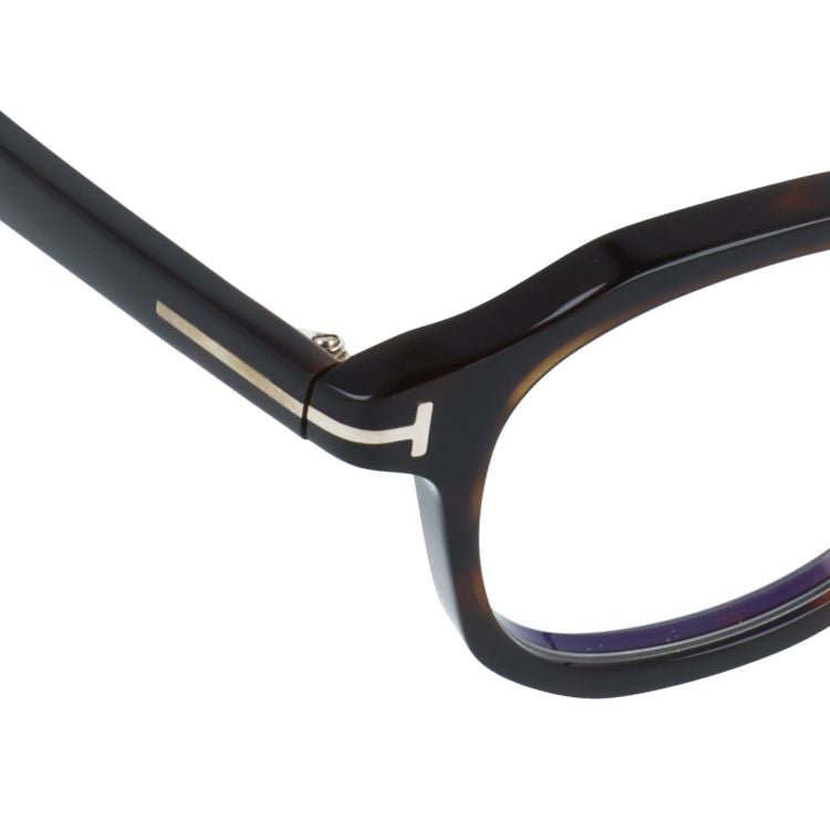 トムフォード メガネフレーム 伊達メガネ アジアンフィット（フルフィット） 調整可能ノーズパッド（クリングス） TOM FORD FT6007-D-B 052 50サイズ （TF6007DB 052 50） クラウンパント型 ブルーライトカット ユニセックス メンズ レディース
