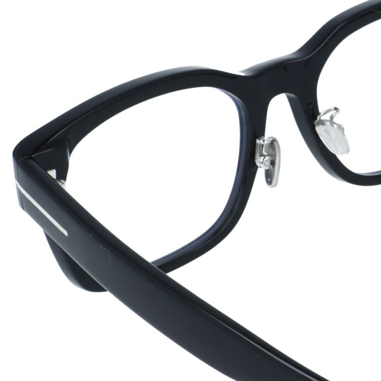 トムフォード メガネフレーム エコ 伊達メガネ アジアンフィット（フルフィット） 調整可能ノーズパッド（クリングス） TOM FORD ECO FT6021-D-B 005 55サイズ （TF6021DB 005 55） スクエア型 ブルーライトカット ユニセックス メンズ レディース サステナブル素材フレーム