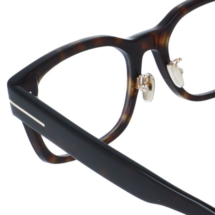 トムフォード メガネフレーム エコ 伊達 アジアンフィット（フルフィット） 調整可能ノーズパッド（クリングス） TOM FORD ECO FT6021-D-B 052 55サイズ （TF6021DB 052 55） スクエア型 大きめ ブルーライトカット ユニセックス メンズ レディース サステナブル素材フレーム