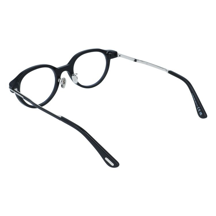 トムフォード メガネフレーム 伊達メガネ アジアンフィット（フルフィット） 調整可能ノーズパッド（クリングス） TOM FORD FT6023-D-B 005 51サイズ （TF6023DB 005 51） ボストン型 ブルーライトカット ユニセックス メンズ レディース