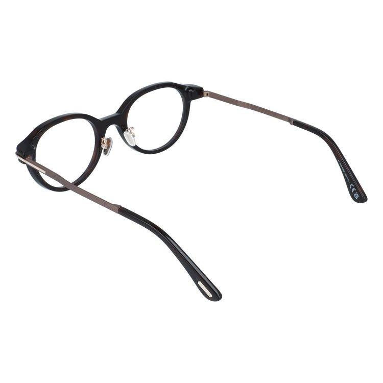 トムフォード メガネフレーム 伊達メガネ アジアンフィット（フルフィット） 調整可能ノーズパッド（クリングス） TOM FORD FT6023-D-B 052 51サイズ （TF6023DB 052 51） ボストン型 ブルーライトカット ユニセックス メンズ レディース