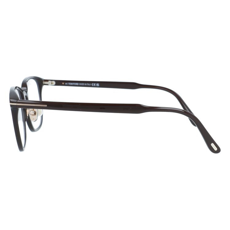 トムフォード メガネフレーム 伊達メガネ アジアンフィット（フルフィット） 調整可能ノーズパッド（クリングス） TOM FORD FT6053-D-B 048 53サイズ （TF6053DB 048 53） スクエア型 ブルーライトカット ユニセックス メンズ レディース