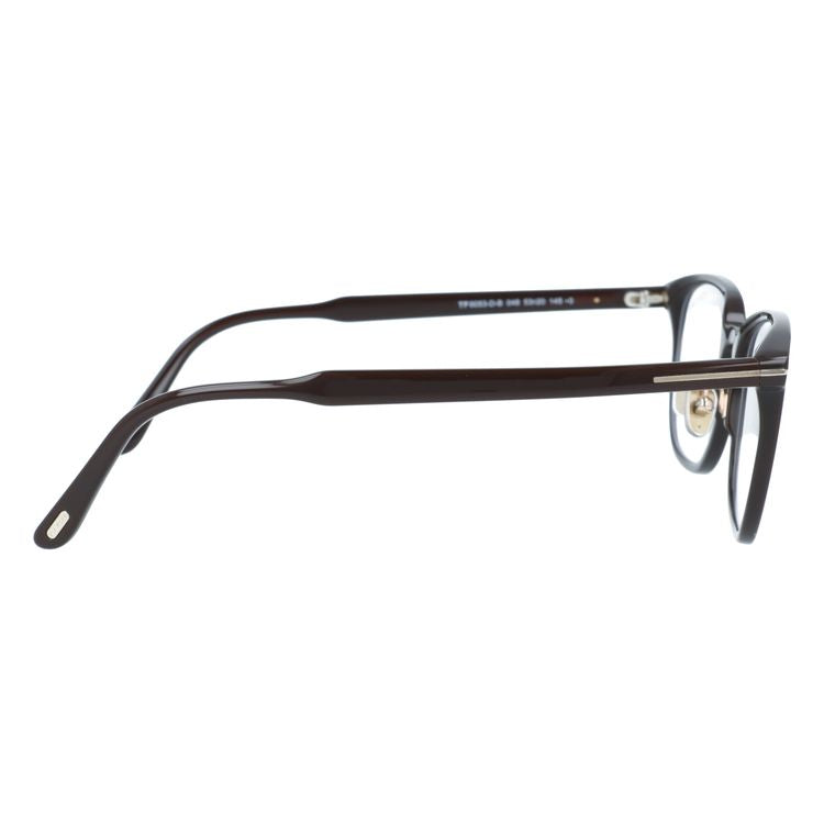 トムフォード メガネフレーム 伊達メガネ アジアンフィット（フルフィット） 調整可能ノーズパッド（クリングス） TOM FORD FT6053-D-B 048 53サイズ （TF6053DB 048 53） スクエア型 ブルーライトカット ユニセックス メンズ レディース