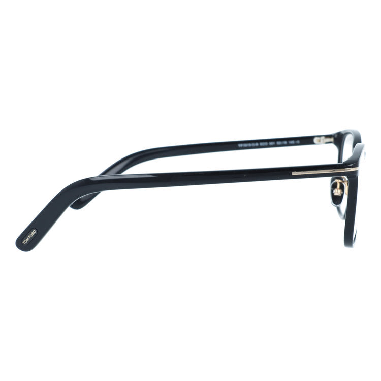 トムフォード メガネフレーム エコ 伊達メガネ アジアンフィット TOM FORD ECO FT5918-D-B 001 52サイズ （TF5918DB 001 52） ウェリントン型 ブルーライトカット サステナブル 黒縁 クロブチ ユニセックス メンズ レディース