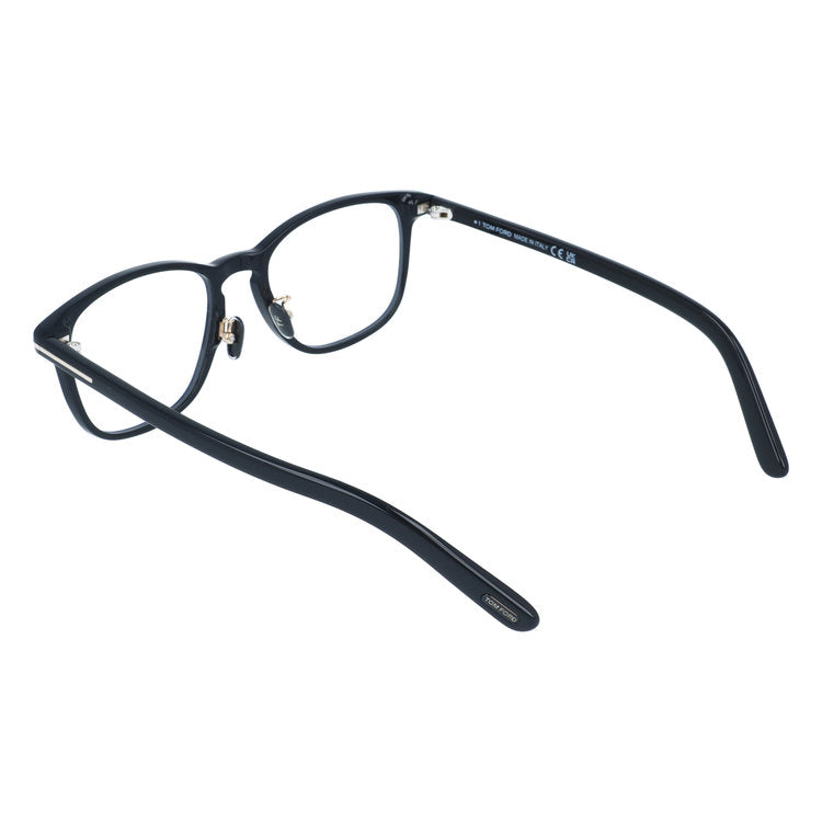 トムフォード メガネフレーム エコ 伊達メガネ アジアンフィット TOM FORD ECO FT5918-D-B 001 52サイズ （TF5918DB 001 52） ウェリントン型 ブルーライトカット サステナブル 黒縁 クロブチ ユニセックス メンズ レディース