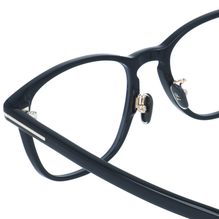 トムフォード メガネフレーム エコ 伊達メガネ アジアンフィット TOM FORD ECO FT5918-D-B 001 52サイズ （TF5918DB 001 52） ウェリントン型 ブルーライトカット サステナブル 黒縁 クロブチ ユニセックス メンズ レディース