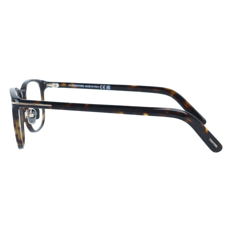 トムフォード メガネフレーム エコ 伊達メガネ アジアンフィット TOM FORD ECO FT5918-D-B 052 52サイズ （TF5918DB 052 52） ウェリントン型 ブルーライトカット サステナブル べっ甲柄 ユニセックス メンズ レディース