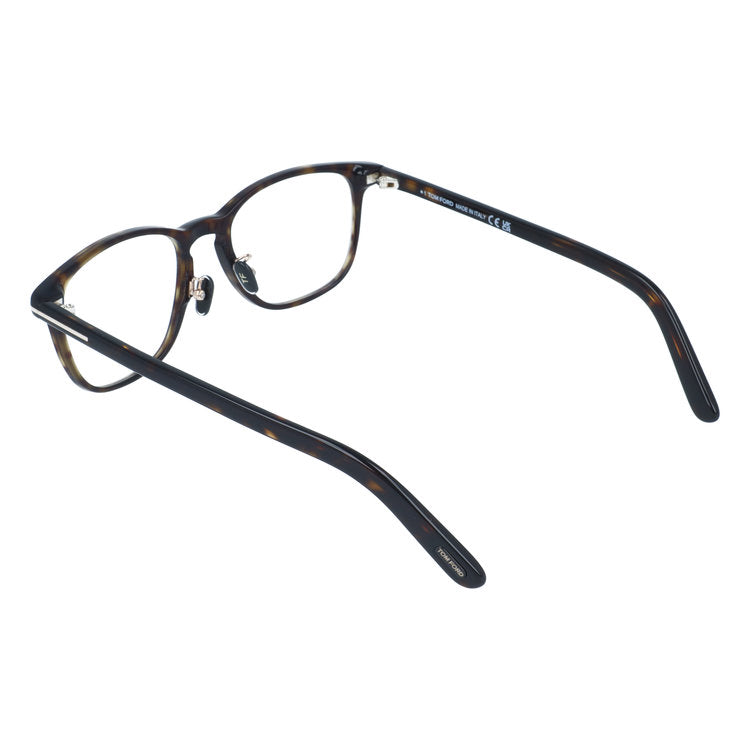 トムフォード メガネフレーム エコ 伊達メガネ アジアンフィット TOM FORD ECO FT5918-D-B 052 52サイズ （TF5918DB 052 52） ウェリントン型 ブルーライトカット サステナブル べっ甲柄 ユニセックス メンズ レディース