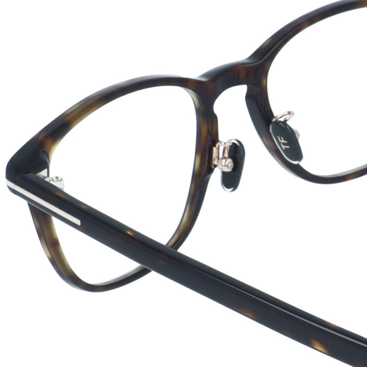 トムフォード メガネフレーム エコ 伊達メガネ アジアンフィット TOM FORD ECO FT5918-D-B 052 52サイズ （TF5918DB 052 52） ウェリントン型 ブルーライトカット サステナブル べっ甲柄 ユニセックス メンズ レディース