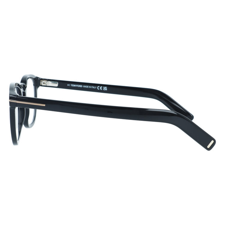トムフォード メガネフレーム レギュラーフィット TOM FORD TF5629-B 001 48サイズ ウェリントン型 ブルーライトカット 黒縁 クロブチ ユニセックス メンズ レディース