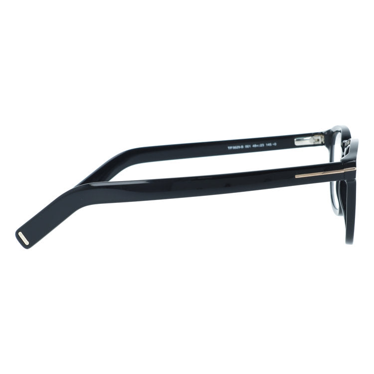 トムフォード メガネフレーム レギュラーフィット TOM FORD TF5629-B 001 48サイズ ウェリントン型 ブルーライトカット 黒縁 クロブチ ユニセックス メンズ レディース