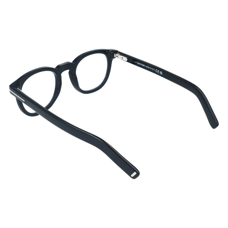 トムフォード メガネフレーム レギュラーフィット TOM FORD TF5629-B 001 48サイズ ウェリントン型 ブルーライトカット 黒縁 クロブチ ユニセックス メンズ レディース