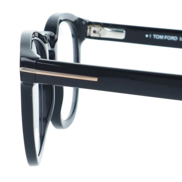 トムフォード メガネフレーム レギュラーフィット TOM FORD TF5629-B 001 48サイズ ウェリントン型 ブルーライトカット 黒縁 クロブチ ユニセックス メンズ レディース