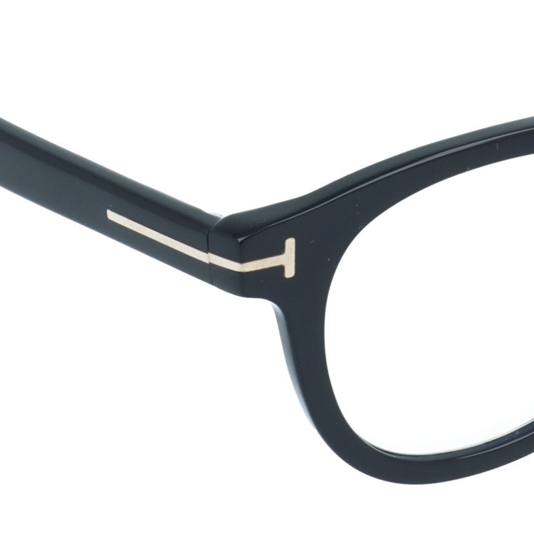 トムフォード メガネフレーム レギュラーフィット TOM FORD TF5629-B 001 48サイズ ウェリントン型 ブルーライトカット 黒縁 クロブチ ユニセックス メンズ レディース