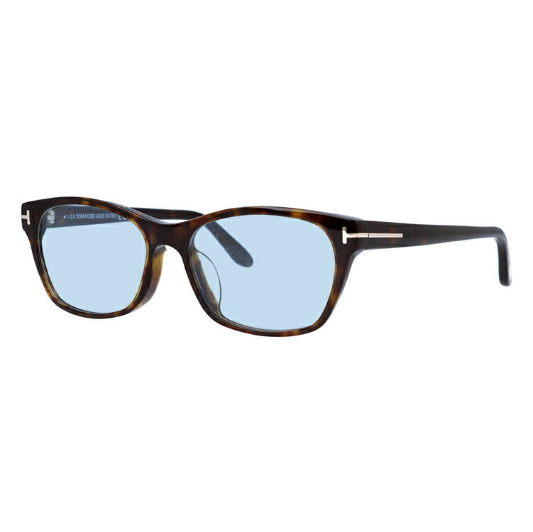 【選べる15色 ライトカラーレンズ】トムフォード ライトカラー サングラス TOM FORD FT5405F 052 54 （TF5405F 052 54） アジアンフィット スクエア型 メンズ レディース アウトドア 運転 ドライブ レジャー UVカット 伊達 メガネ 眼鏡