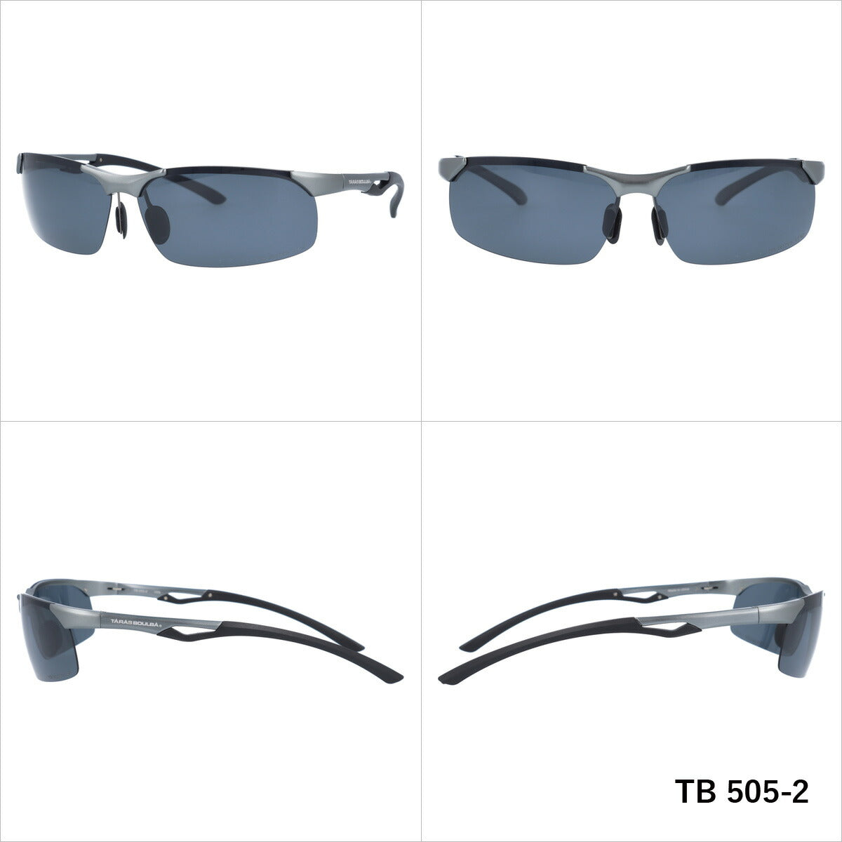 タラスブルバ 偏光 サングラス フレキシブルノーズパッド TARAS BOULBA TB 505 全3カラー 70サイズ スポーツ メンズ レディース UVカット 紫外線 カラーサングラス ブランド 人気 定番 アウトドア 釣り 海 川 フィッシング ドライブ レジャー ラッピング無料