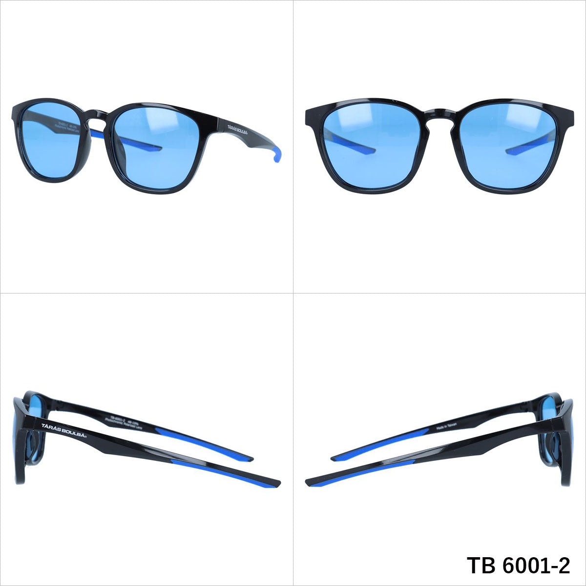 タラスブルバ サングラス 偏光調光サングラス アジアンフィット TARASBOULBA TB 6001 51サイズ ウエリントン型 ユニセックス メンズ レディース