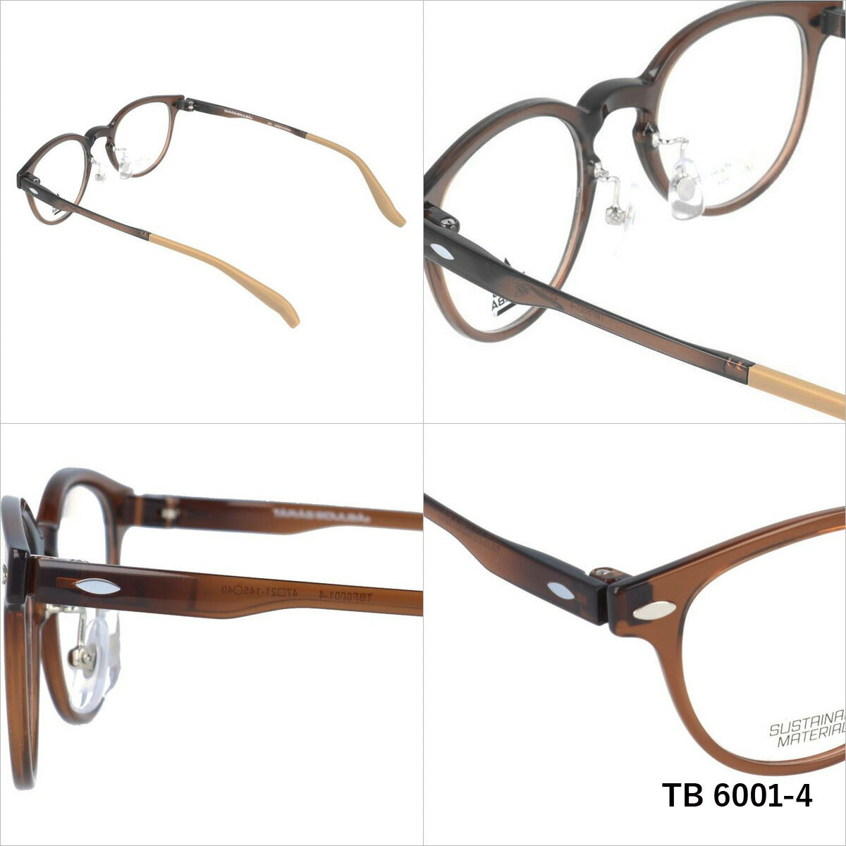 タラスブルバ メガネ 眼鏡 フレーム 度付き 伊達 カラーレンズ メンズ レディース TARASBOULBA ブランド TBS 6001 47 ボストン | 老眼鏡 PCレンズ ブルーライトカット 遠近両用 対応可能 紫外線 対策 おすすめ 人気 プレゼント