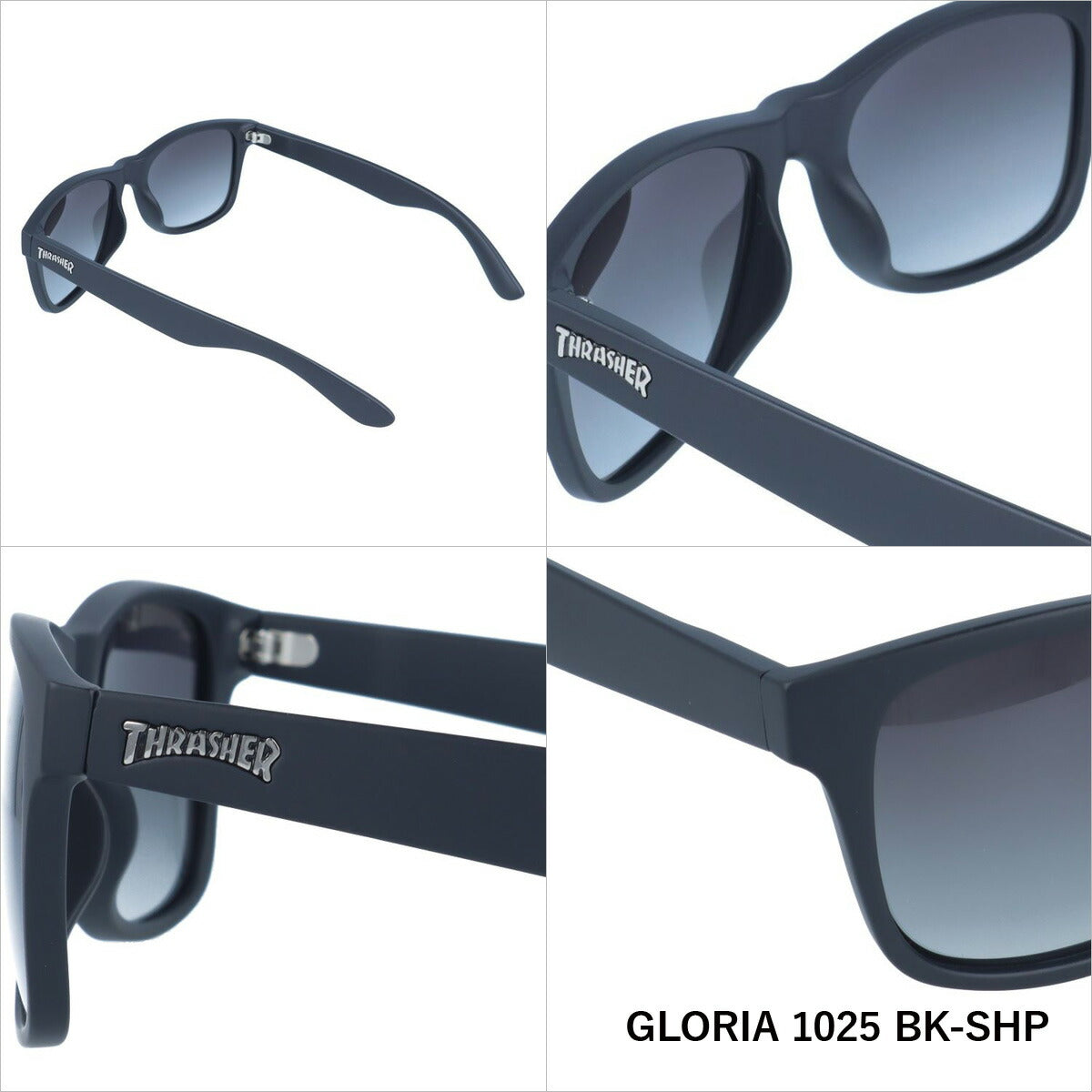 【訳あり】スラッシャー 偏光 サングラス カラーレンズ メンズ レディース UVカット THRASHER ブランド GLORIA 1025 54 ウェリントン | 紫外線 対策 おすすめ 人気 プレゼント ドライブ レジャー キャンプ アウトドア フィッシング 海 川 山 春 夏 秋 冬 ランニング