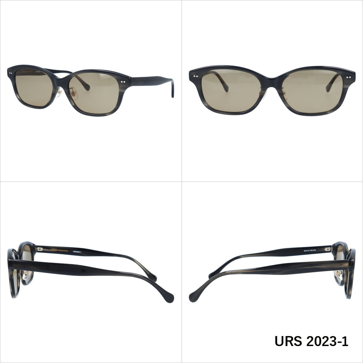 おしゃれ サングラス URBAN RESEARCH THE GIFT LABEL アーバンリサーチ ザ ギフトレーベル URS 2023 全3色 56サイズ アジアンフィット ウェリントン型 メンズ レディース UVカット 紫外線 対策 ブランド 眼鏡 メガネ アイウェア 人気 おすすめ