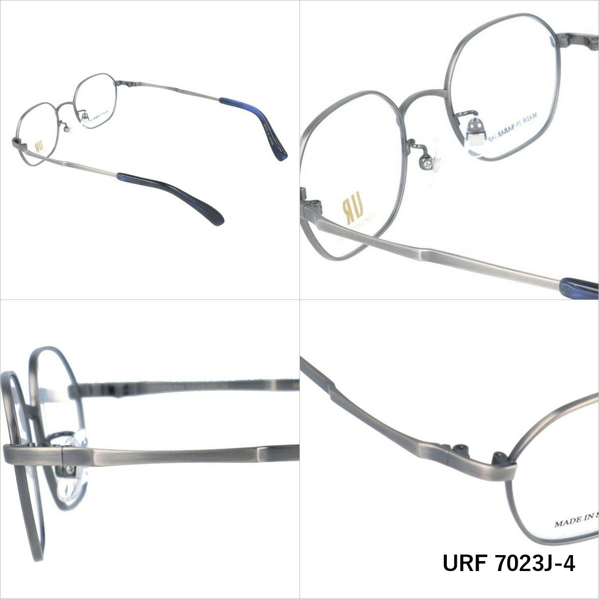 アーバンリサーチ メガネ 眼鏡 フレーム 度付き 伊達 カラーレンズ メンズ レディース URBAN RESEARCH ブランド URF 7023J 47 ボストン | 老眼鏡 PCレンズ ブルーライトカット 遠近両用 対応可能 紫外線 対策 おすすめ 人気 プレゼント
