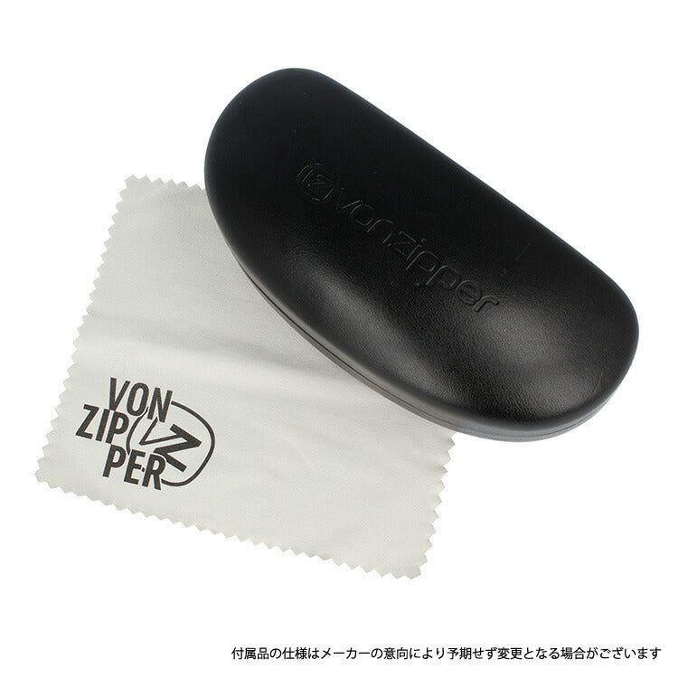 訳あり ボンジッパー サングラス VONZIPPER BROOKLYN BKO 63サイズ ウェリントン型 サイドシールド付き アウトレット品 ユニセックス メンズ レディース