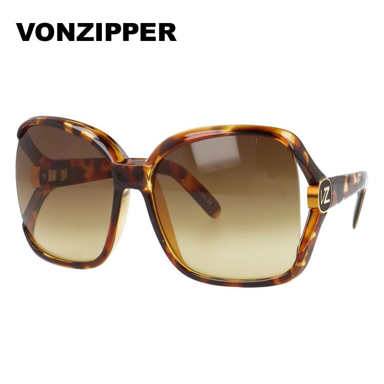 【訳あり・店頭展示品/付属品なし/外箱なし】 ボンジッパー サングラス レギュラーフィット VONZIPPER DHARMA TBD 59サイズ バタフライ型 アウトレット品 ユニセックス メンズ レディース