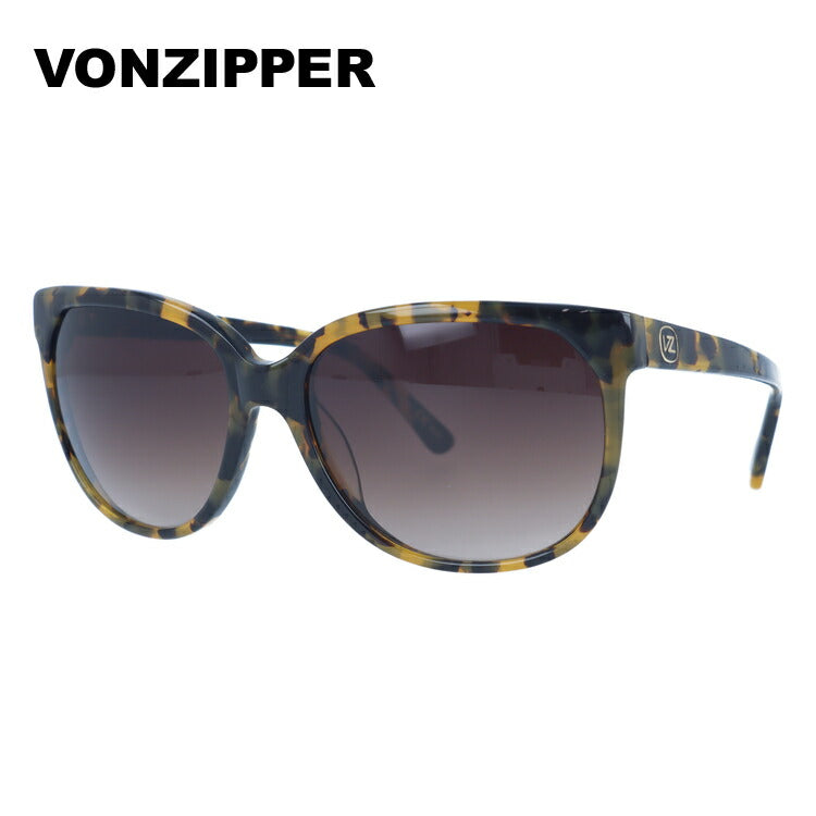 【国内正規品】ボンジッパー サングラス VONZIPPER SPAZZ スパッツ トータス ブラウン レディース UVカット ラッピング無料