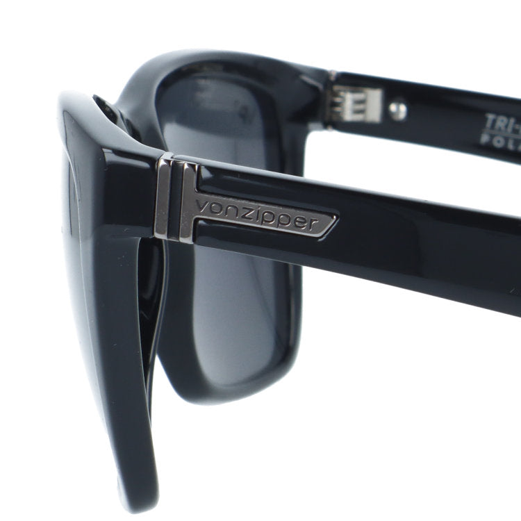 新品 VONZIPPER ボンジッパー 偏光サングラス　ブラック オークリー 新 訳あり】ボンジッパー サングラス ブッカー 偏光サングラス レギュラー