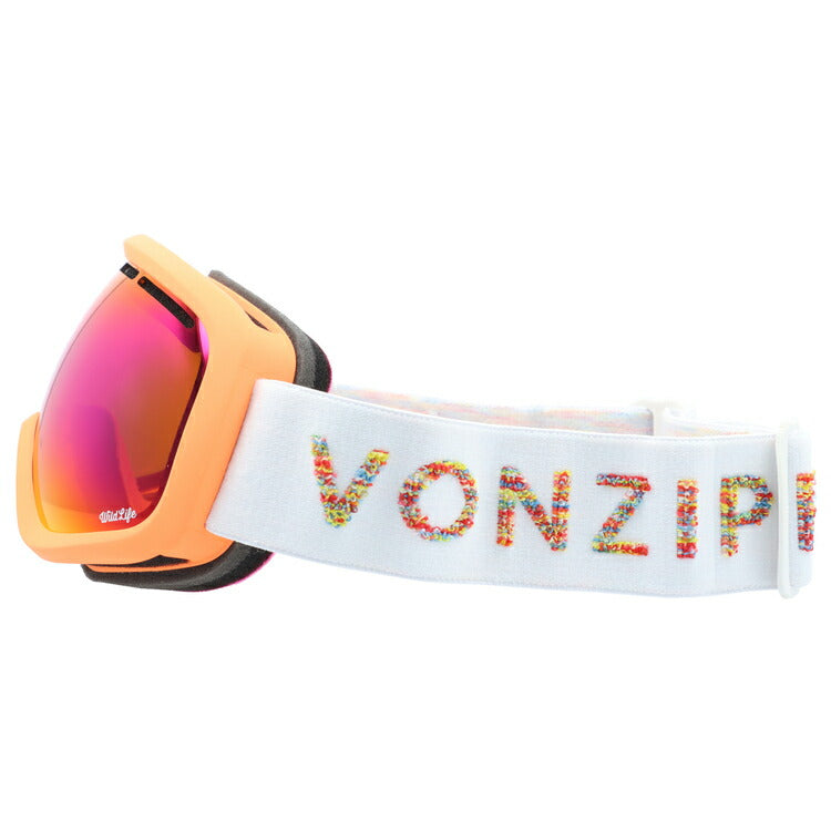 【訳あり】ミラーレンズ スノーゴーグル スキー スノーボード スノボ 球面ダブルレンズ フレームあり キッズ ジュニア 子供 ウィンタースポーツ 曇り防止 曇り止め 誕生日 プレゼント VONZIPPER ボンジッパー SKYLAB GMSNLSKY COR 男の子 女の子