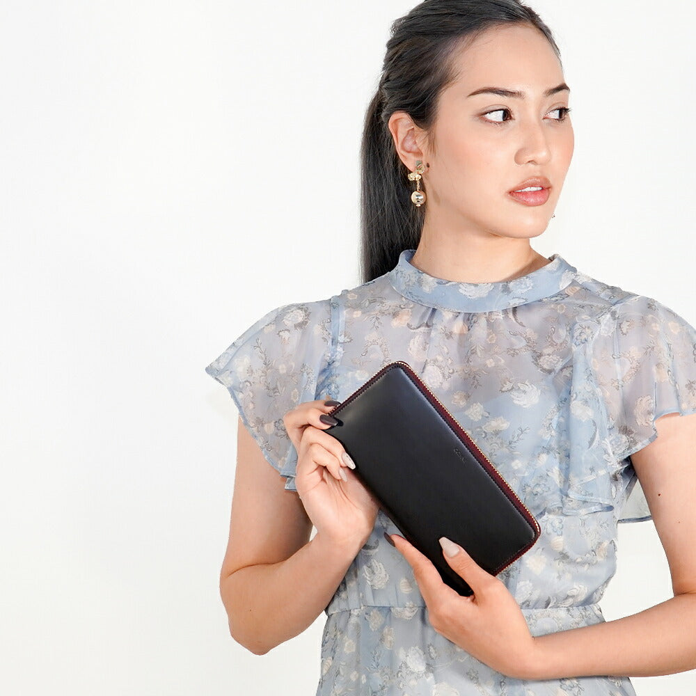 【made in Tokyo 日本製】長財布 レディース ユニセックス 大容量 本革 イタリアンレザー ウラガノ アドバンレザー GOHNE ゴーネ L1101-19A 全3カラー メンズ リアルレザー 小銭入れ付き ラッピング無料